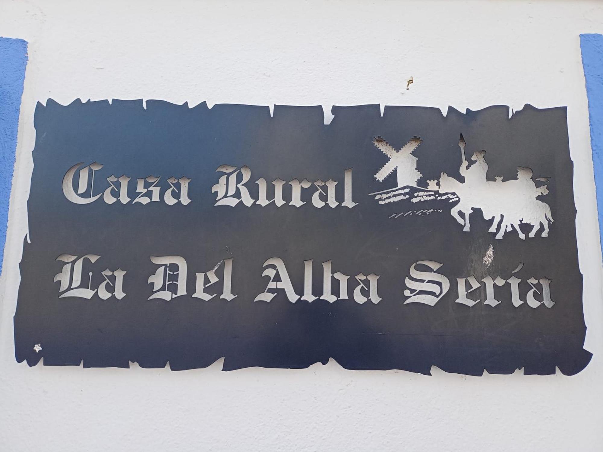 Casa Rural La Del Alba Seria Argamasilla de Alba Exteriör bild